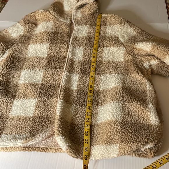 Love Tree Sherpa reversible teddy coat women’s size XL - Picture 10 of 13